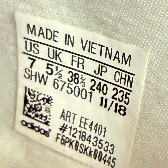 Adidas Women’s NMD\_R1 Solar Pink Sneakers White Pink Green Size 7 - Picture 11 of 11